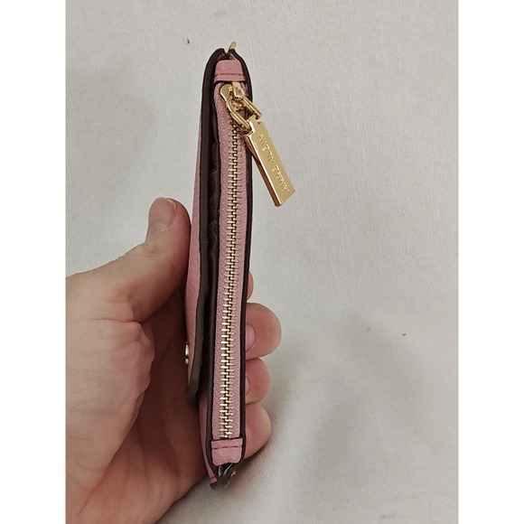 Anne Klein Pink‎ Leather Wallet ID-Credit Card Pockets & Zip Close wallet money - Picture 4 of 9